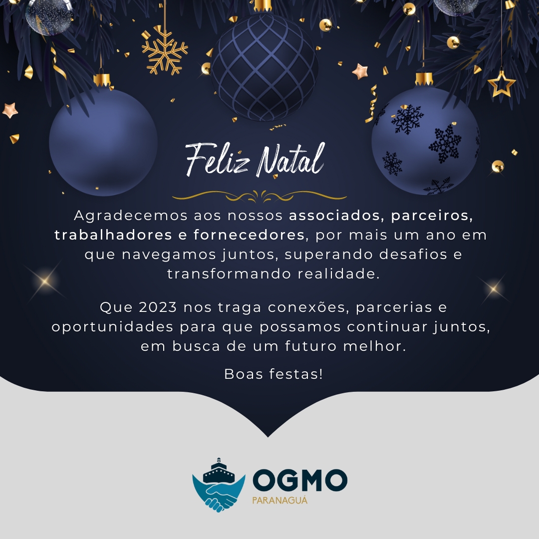 Boas festas!